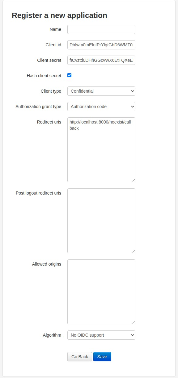授权码申请注册