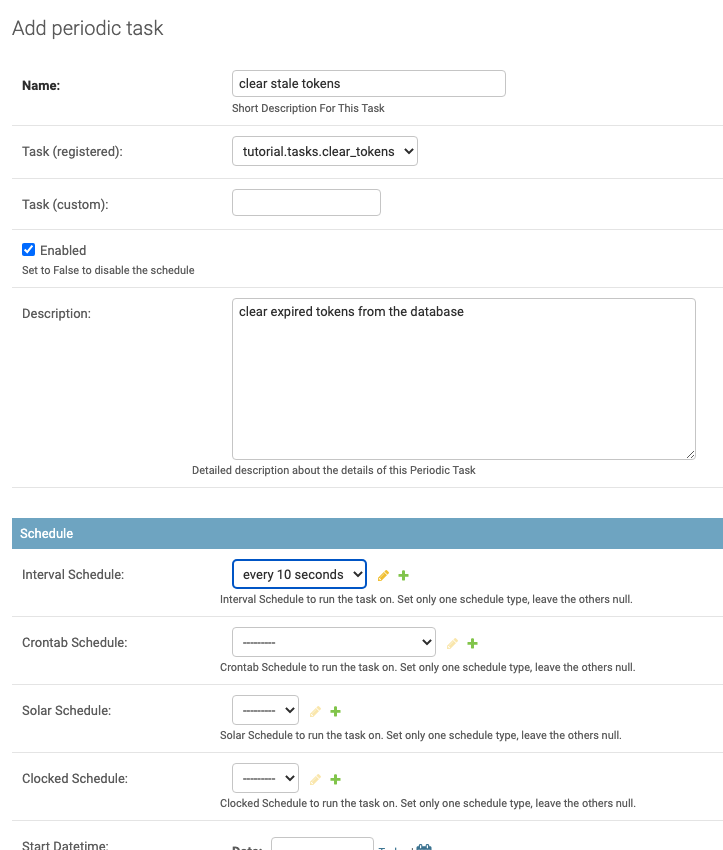 Django管理界面屏幕截图