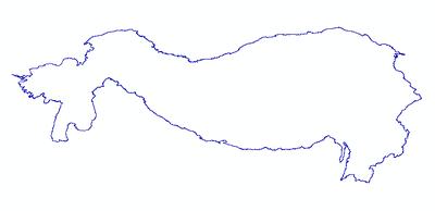 世界屋脊生态地理区边界数据