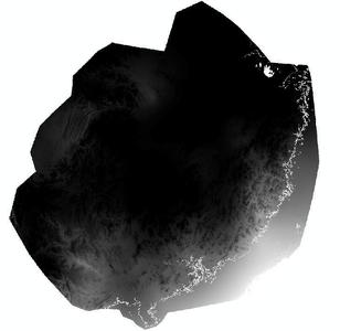 2008年华南冰雪灾害强度数据