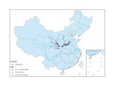中国经济竹林分布数据集