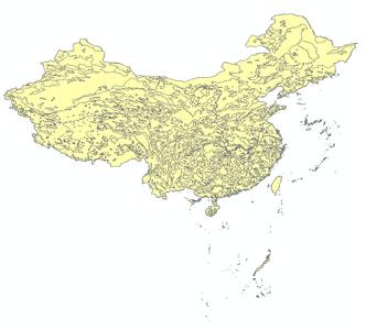 全国1比400万土壤有效锰含量分布图_1980s