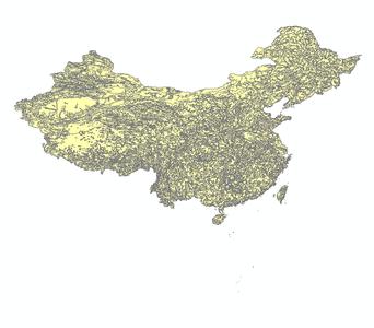 全国1比400万土壤类型分布图_1980s土壤普查成果