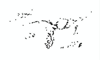 破裂组合与断层滑动数据