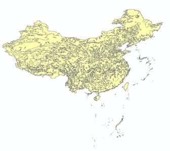 全国1比400万土壤有效硼含量分布图_1980s