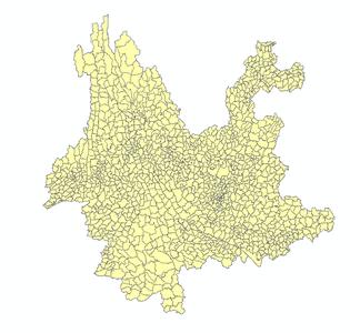 西南三省乡界_云南