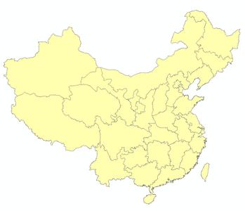 中国省界数据集