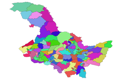 黑龙江省县级行政区划矢量数据