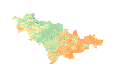 吉林省2000_2014年MODIS加强型植被指数EVI数据