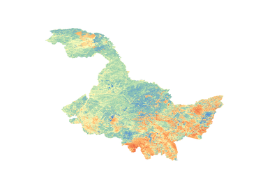 黑龙江省2010_2014年MODIS陆表反射率数据