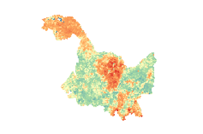 黑龙江省1982_2009年AVHRR归一化植被指数NDVI数据