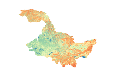 黑龙江省2000_2015年MODIS净初级生产力NPP数据