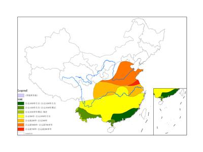 野生亚洲象分布北界数据集