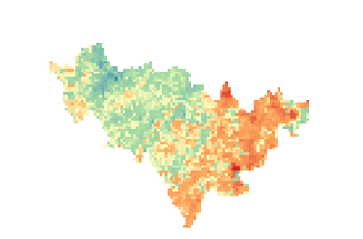 吉林省1982_2009年AVHRR归一化植被指数NDVI数据