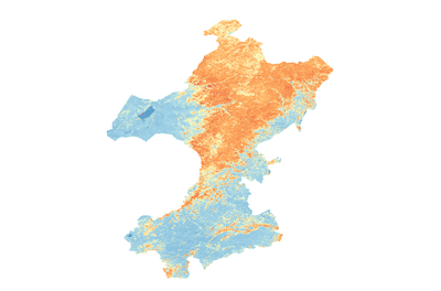 内蒙古自治区东四盟2000-2014年MODIS加强型植被指数EVI数据