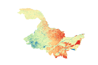 黑龙江省2000_2015年MODIS总初级生产力GPP数据