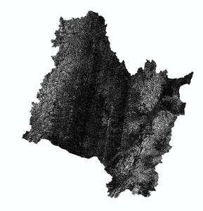 松花江流域地表坡度数据