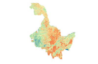 黑龙江省2000_2015年MODIS植被覆盖度FVC数据