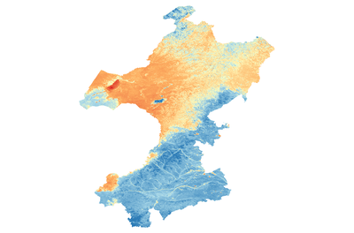 内蒙古自治区东四盟1998-2008年SPOT归一化植被指数NDVI数据集