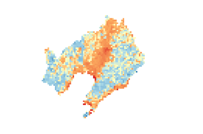 辽宁省1982至2009年AVHRR归一化植被指数NDVI数据