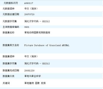 草地动物图像书品数据