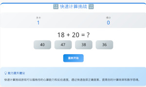快速计算挑战