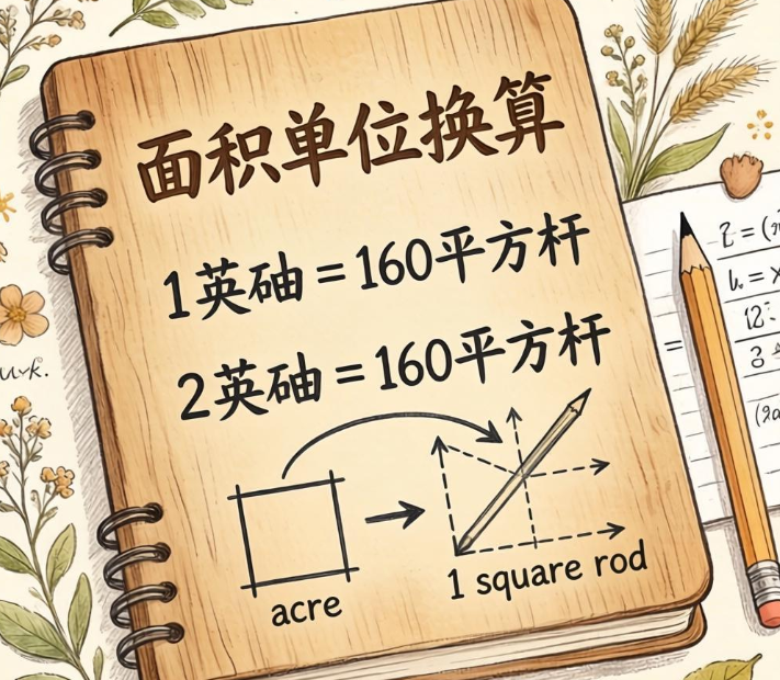 英亩与平方杆换算在线计算器