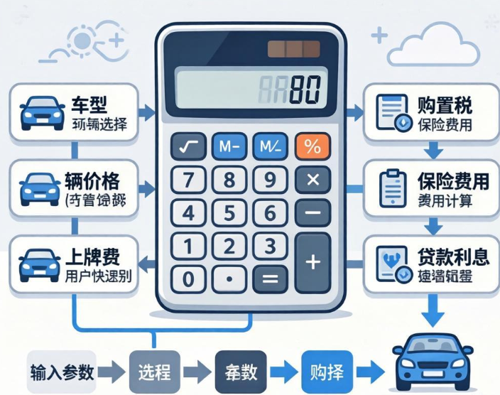 购车费用在线计算器