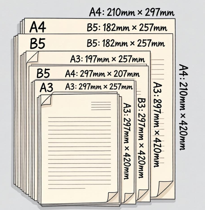 国际标准纸张的尺寸在线工具