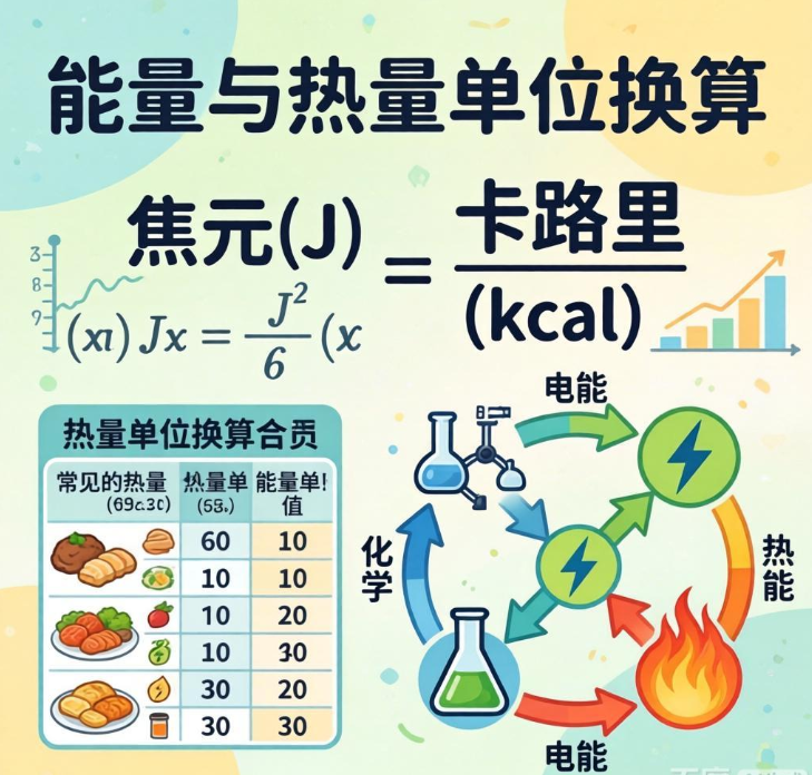 能量、热量单位换算在线转换