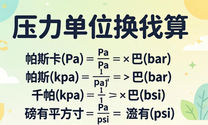 压力计量单位换算器_在线计算工具