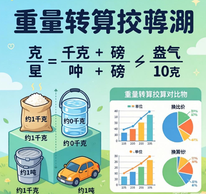 重量转换换算器在线计算