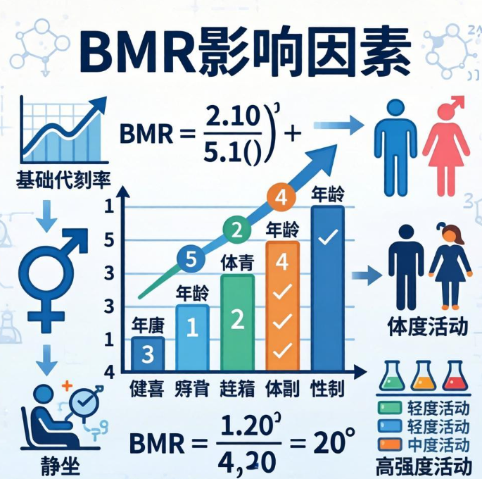 基础代谢率(BMR)在线计算器
