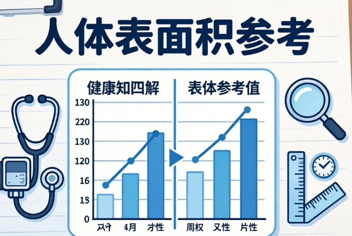 人体表面积在线计算