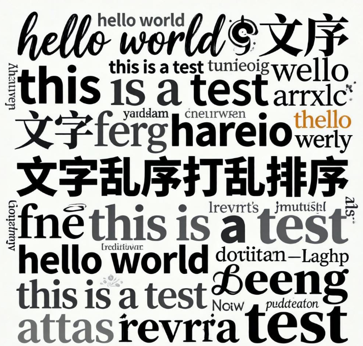 文字乱序打乱排序在线工具