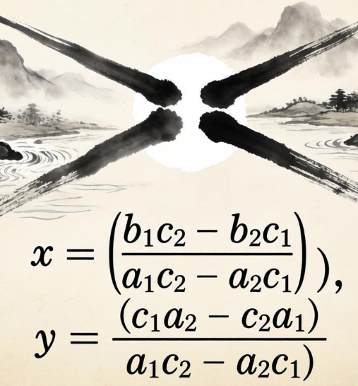两直线交点在线计算器