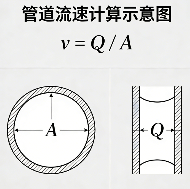 管道速度在线计算器