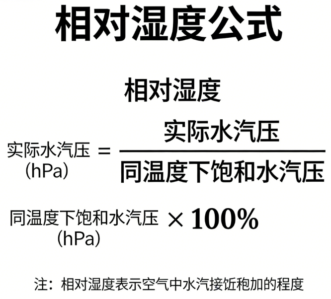 相对湿度在线计算器