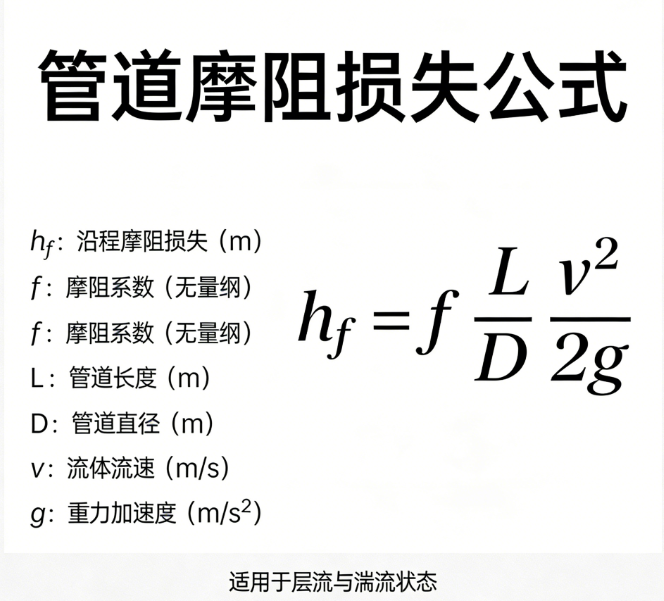 管道摩阻损失在线计算器