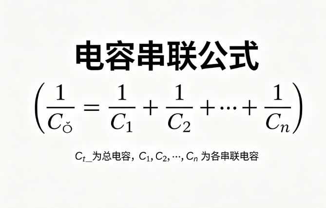 在线电容串联计算器-电容器串联耐压计算公式