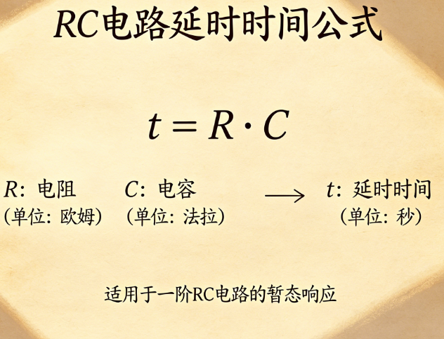 rc时间常数计算器-RC电路延时时间在线计算器