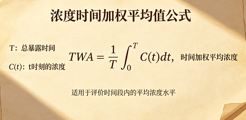 浓度时间加权平均值在线计算