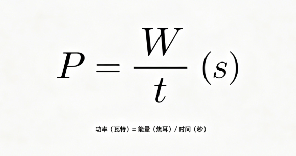 焦耳，秒在线换算为瓦特