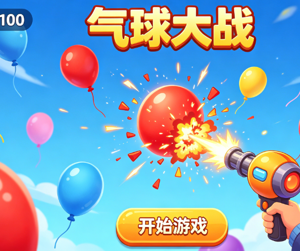 HTML5气球大战小游戏