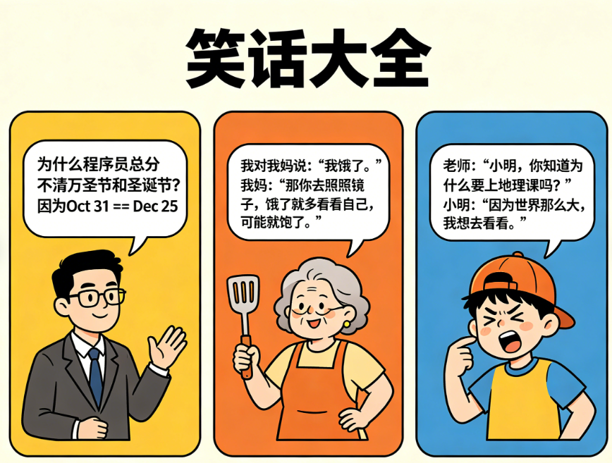 笑话大全在线工具