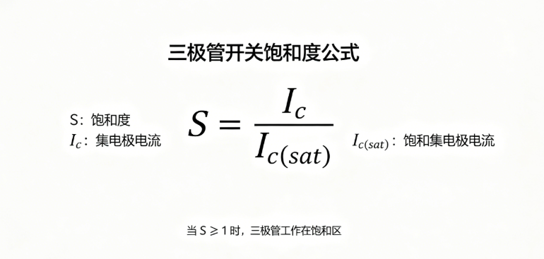 三极管开关饱和度在线计算器