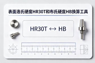 表面洛氏硬度HR30T和布氏硬度HB换算工具