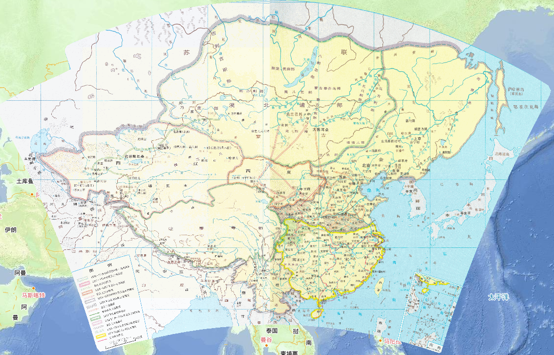 1201-1279年蒙元统一战争在线地图