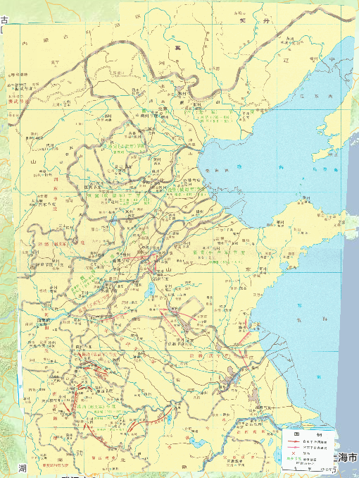 806-820年中国唐朝元和年间藩镇割据在线地图