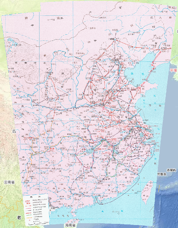 中国元末农民战争（1351-1368年）的在线历史地图